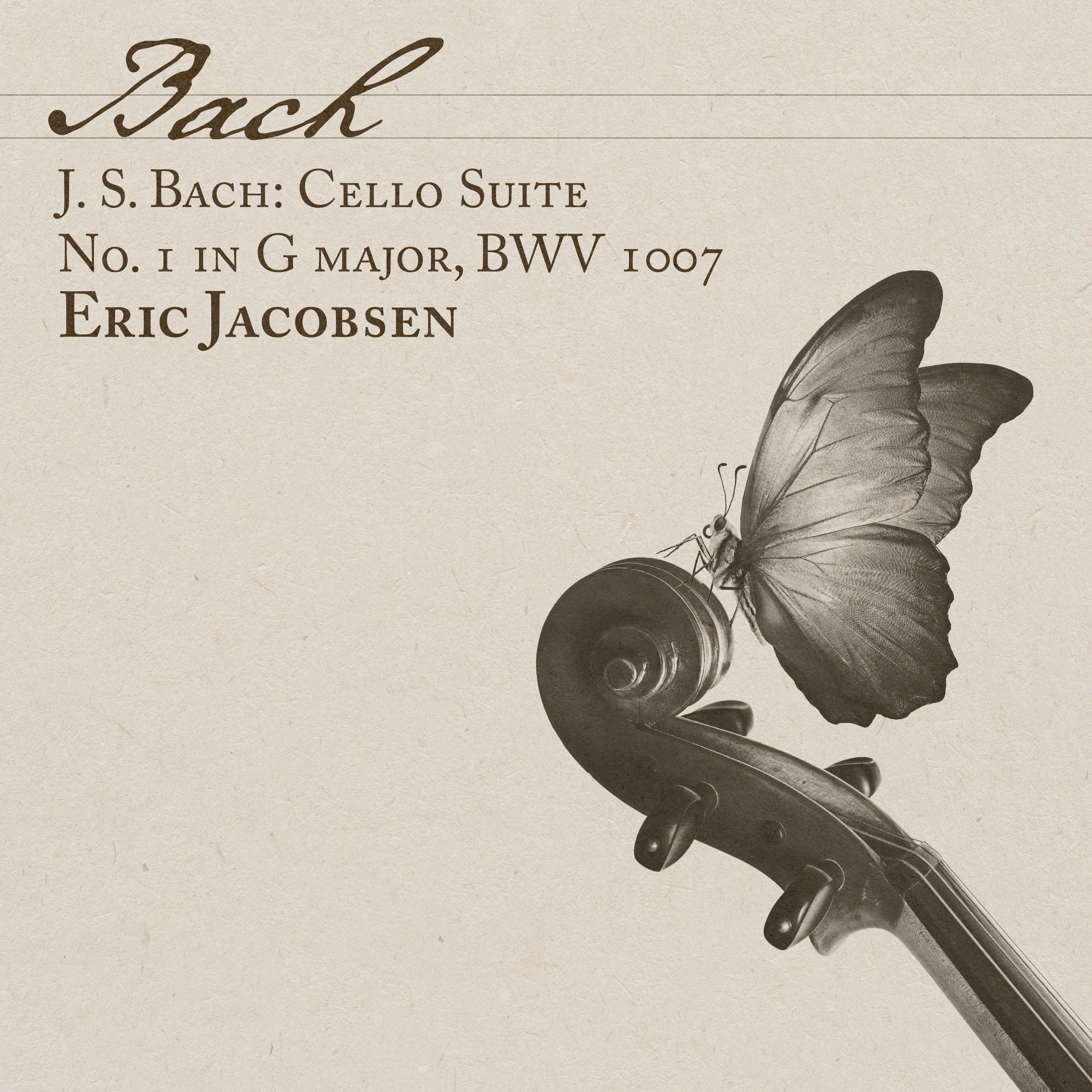 ES ENESCO / J.S. BACH レコード Release - J. S. Bach: Cello Suite No. 1 in G major, BWV 1007 - EP